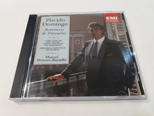 Romanzas De Zarzuelas, Plácido Domingo Cd 1992 Alemania Nm