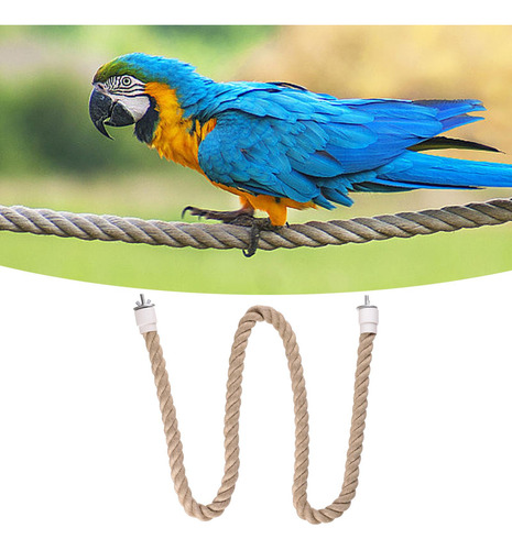 Soporte Para Percha Para Pájaros, Cuerda Para Escalar Loros