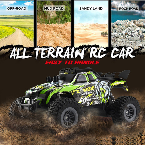 Mz Camión Todoterreno 1/18 2.4 Ghz 2wd De Juguete Para