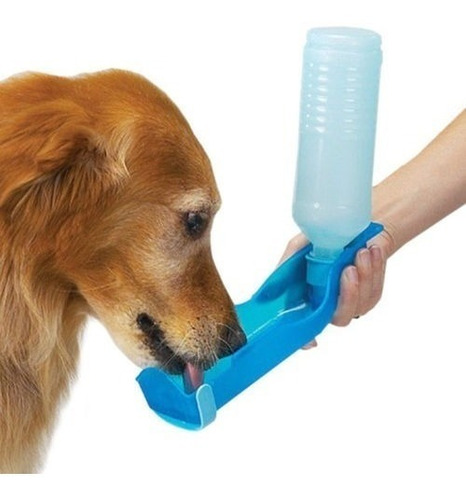 Imagen 5 de 5 de Al Aire Libre Portable Mascota Perro Gato Bebedero Dispensad