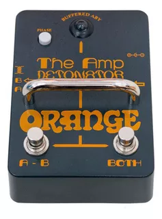 Orange Pedal Amplificador Detonator Divisor 2 Amplificadores Color Negro