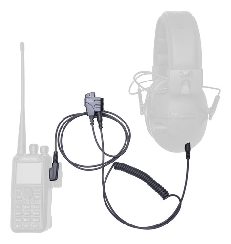 Cable Push-to-talk Con Adaptador De Audio De 3,5 Mm - Botón