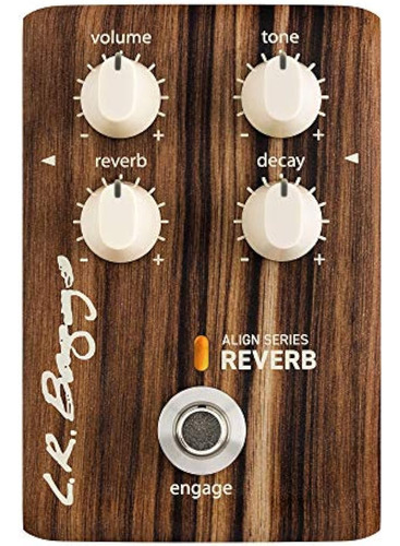 Lr Baggs Serie Alinear Reverb Pedal De Efectos De Guitarra A