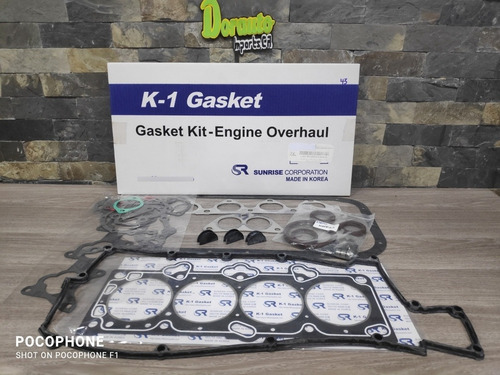 Imagen 2 de 5 de Kit De Empacadura Hyundai 1.8 Y 2.0 97/02