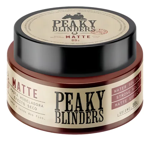 Pasta Modeladora Matte Peaky Blinders - Don Alcides