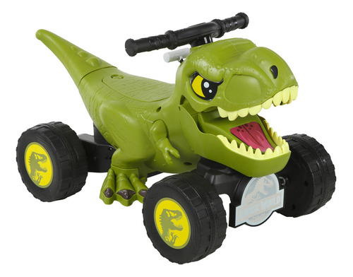 Moto Eléctrica 4 Ruedas Dino T Rex 6v P Niños 1a3 Jurassic W