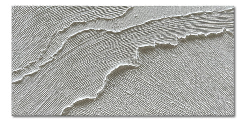 Nankai Pintura Al Oleo Abstracta Blanca De Textura Gruesa De