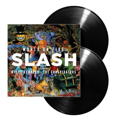 Slash - World On Fire - 2 Vinilo