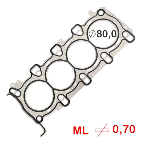 Junta Cabeçote Chapa Ford Territory 1.5 16v Dragon Jx4g15 20