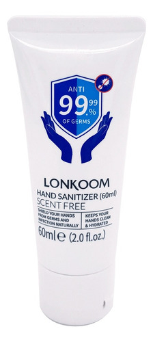 Miniso Gel Desinfectante De Manos Sin Fragancia, 60 Ml
