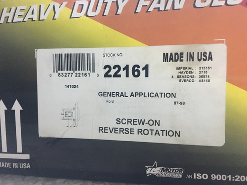 Imagen 2 de 2 de Fan Clutch 22161 Motor 300 De 88-93 F150