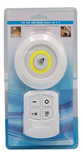 Luz Led Universal 9cm Control Remoto