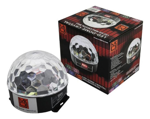 Sr. Dj Led Dome Crystal Bola De Cristal De Seis Anillos