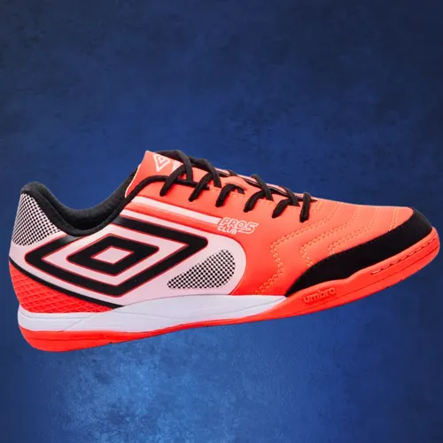 Chuteira Futsal Umbro Pro 5 Bump Club Profissional Reforçada