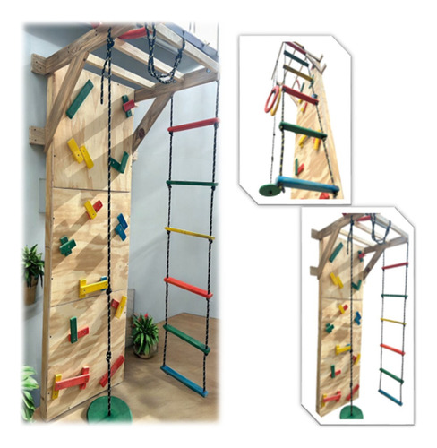 Juego De Escalar Pared Aprendizaje Montessori Unisex Niños