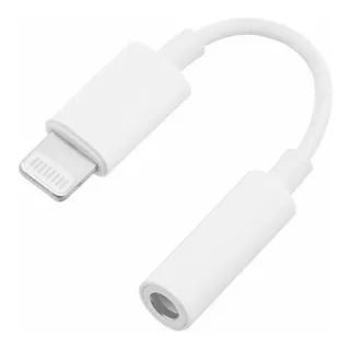 Adaptador Compatible Para iPhone Lightning 3.5mm Auxiliar