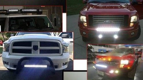 Imagen 5 de 6 de Faro Led Cree Barra 120w 40 Led 21 Pulgadas Jeep 4x4 Off Roa