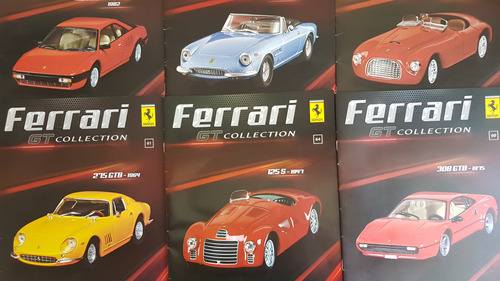 Colección Ferrari Gt Collection Panini Escala 1:43 Diecast