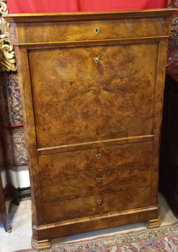 Elegante Antiguo Escritorio Chiffonier Frances L.phillippe