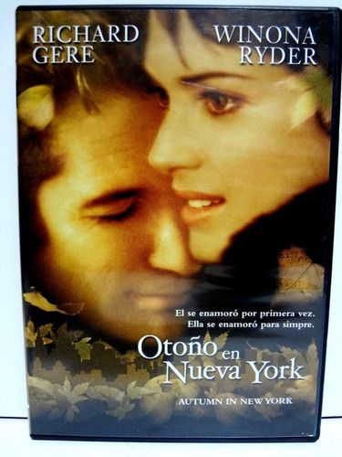 Dvd Otoño En Nueva York (2000)