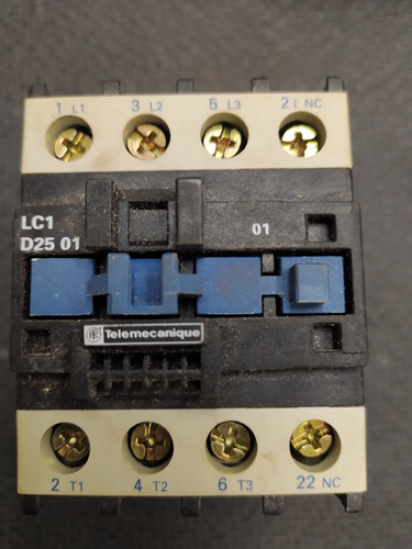 Contactor Telemecanique Lc1d25 01 