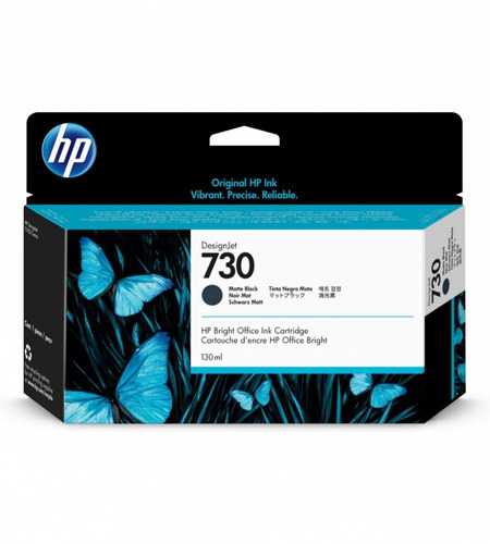 Tinta Hp Lf 730 Negro Mate 130 Ml