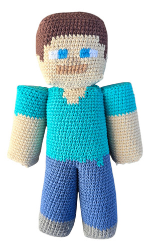 Steve Minecraf Amigurumi