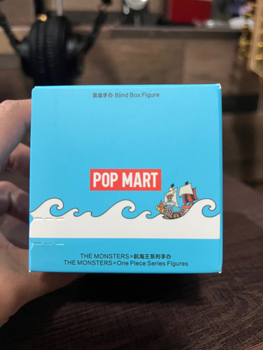 Labu Figura Labubu One Piece Pop Mart The Monsters Qr Toei