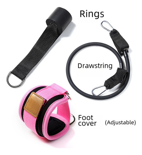 Pata De Entrenamiento De Flexibilidad Para Puerta, Rosa (l-1