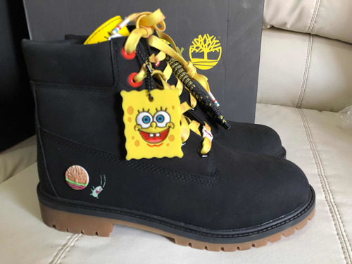 timberland x bob esponja