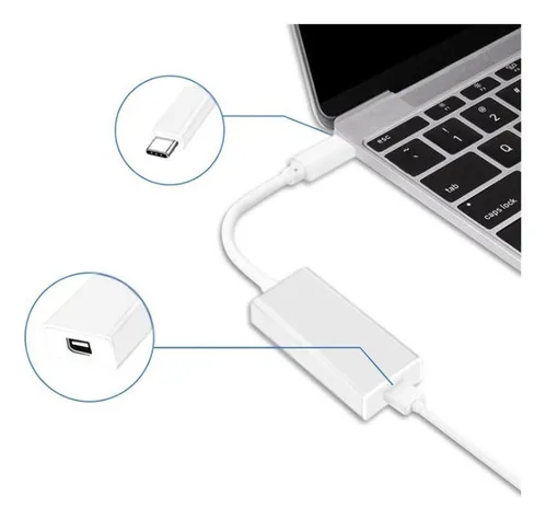 Portable Usb 3.1 Type C To Mini Display Port Adapter