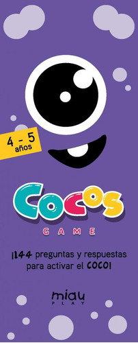 Libro Cocos Game 4-5 Aã¿os - , Vv. Aa