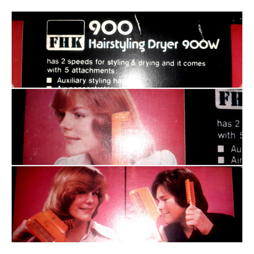 Set Estilista Hairstyling Driver 900fhl/ Peluqueria/ Super!