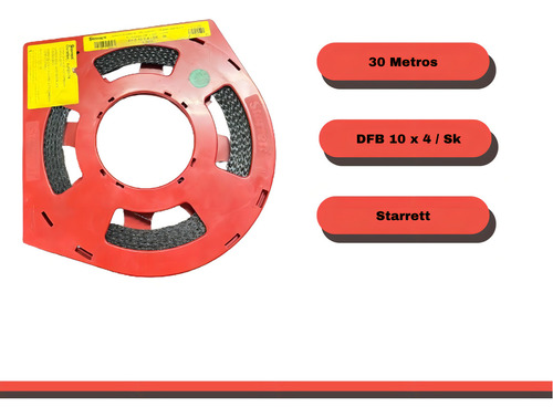 Serra Fita Fb 3/8x4 Skr Starrett - Dfb 10x4/sk - 30metros
