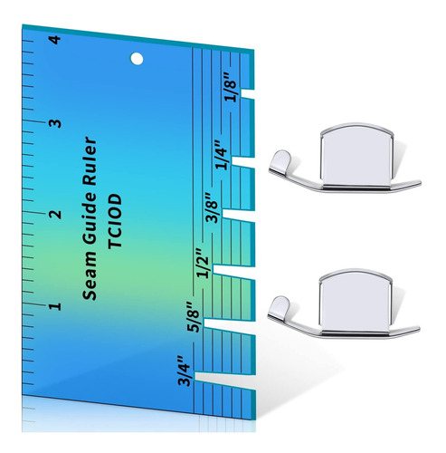 Regla Costura 2 Guia Magnetica Para Maquina Coser 4 Ropa