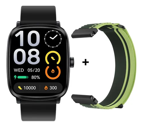 Smartwatch Haylou Rs5 2.01 Amoled Screen Hd 2 Pulseira