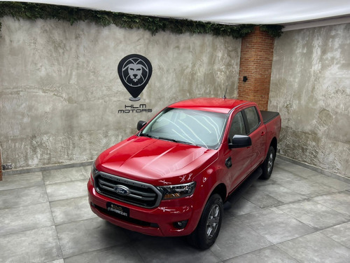 Imagem 3 de 9 de I/ford Ranger Xls Cd 2021/2022 Vermelha Diesel Autom.(2mkms)