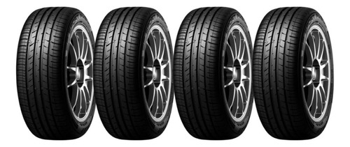 Kit 4 Pneu Dunlop 195/55r15 85v Dz102