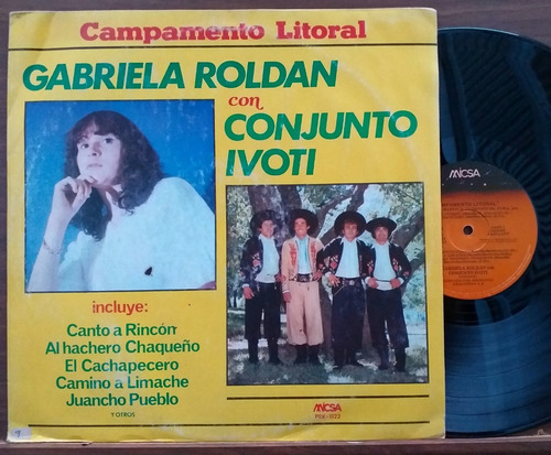 Gabriela Roldan Y Conjunto Ivoti - Lp 1984 Chamame Folklore