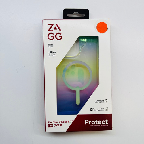 Protector Funda Zagg Transparente iPhone 14/15 Plus Magsafe
