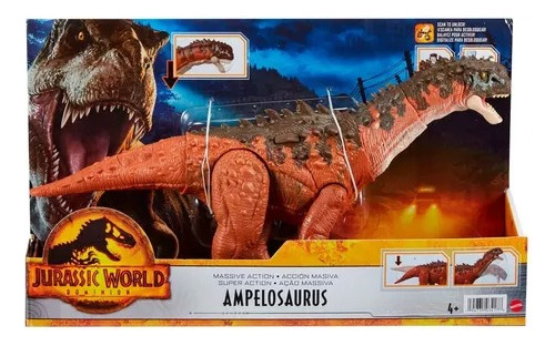 Jurassic World Dominion Accion Masiva Ampelosaurus - Premium