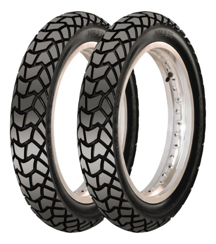 Par Pneu 90/90-21 + 120/80-18 Xtz Xre 300 Tenere Lander 250