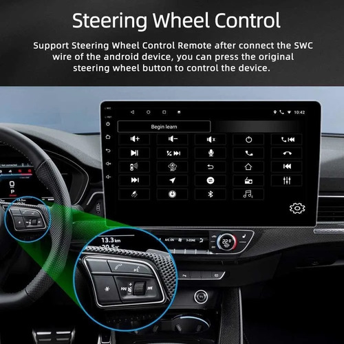Radio Auto 2 Din Sistema Android 10 Gps Wifi 8'' Pulgadas