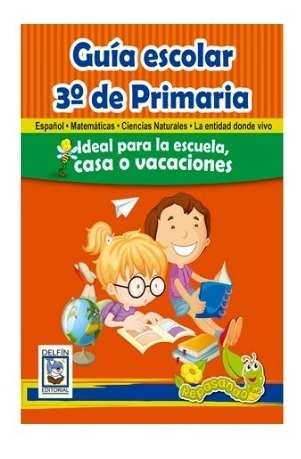 Guías Escolares 3ro Primaria Paquete De 5 Libros Didácticos