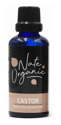 Aceite Esencial Ricino 100% Puro Natural 50 Ml Nate Organic