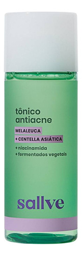 Tônico Sallve Antiacne 120ml Controle Oleosidade E Espinha Acneica Dia/noite