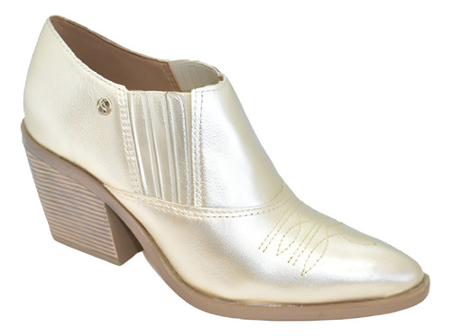 Charros Charritos Bota Botineta De Mujer Cuero Vacuno