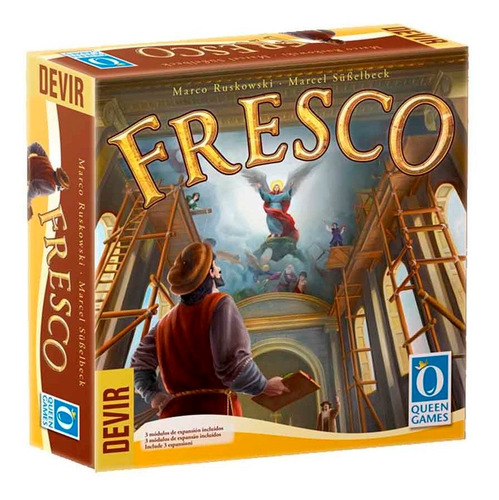 Fresco - Jogo De Tabuleiro - Devir