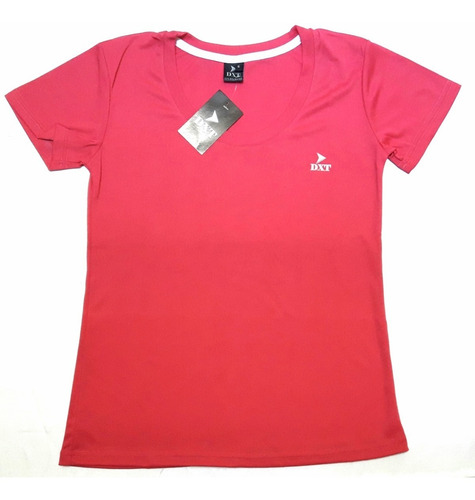 Remera Deportiva Dxt Mujer Rosa Dxt Envíos A Todo El País