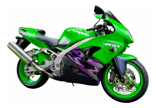 Kit Adesivo Compatível Kawasaki Ninja Zx-9r 1999 Verde